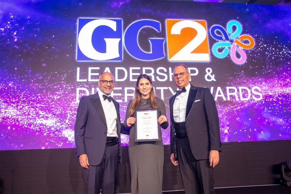005 GG2 Diversity Champion of the Year SRS Anisa Missaghi Chief Corporate Affairs and Communications Officer Pladis KRS
