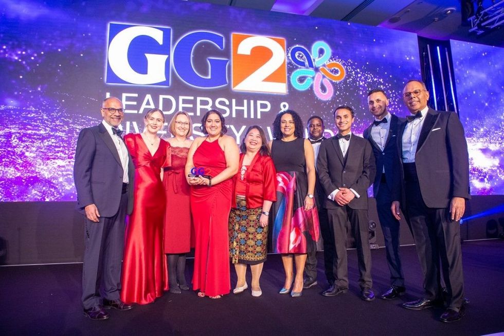 006 GG2 Diverse Employer of the Year Shailesh Solanki Mondelez International Team Kalpesh Solanki