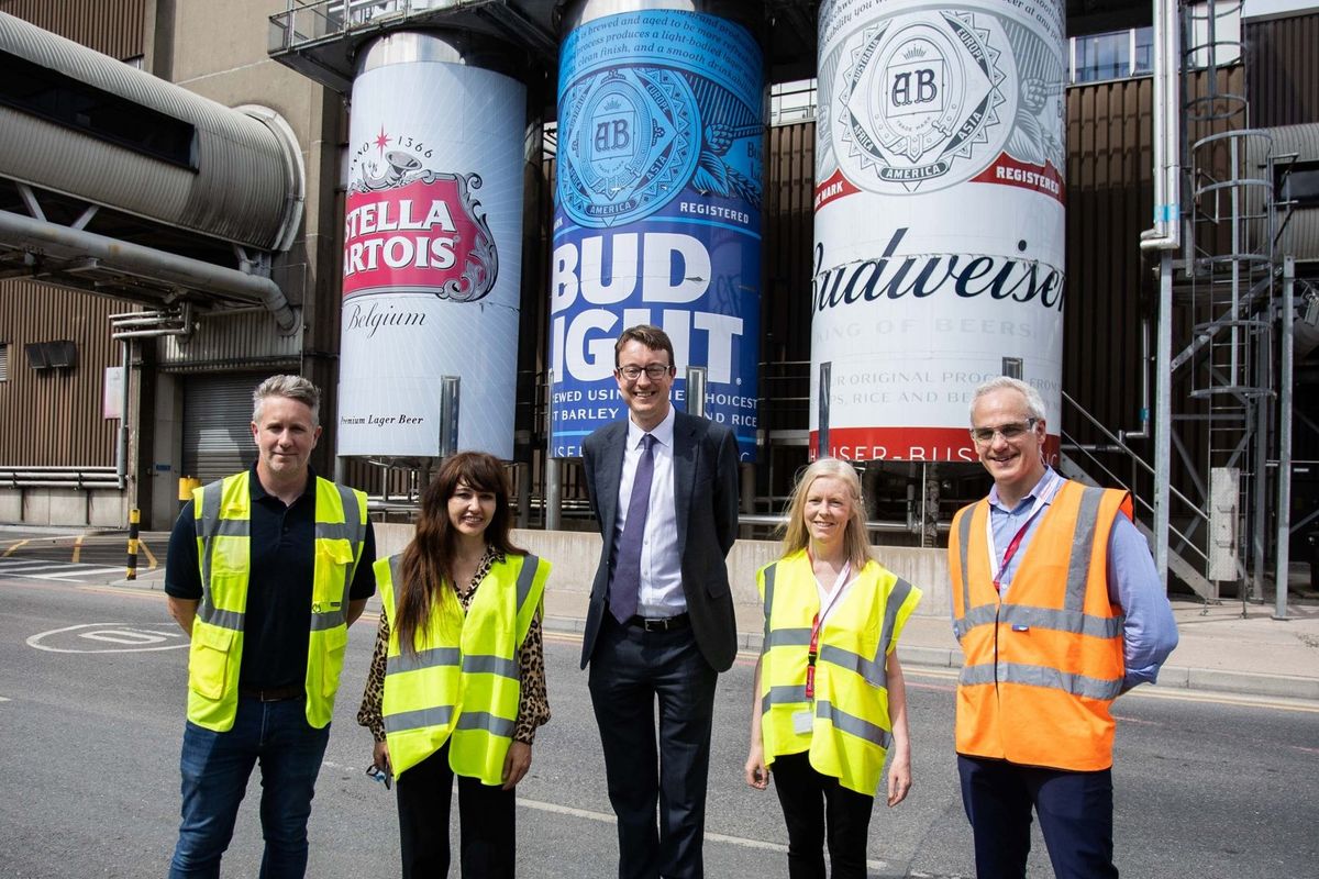 Treasury Chief Sec visits world’s largest wort cooler (it's BBG's)