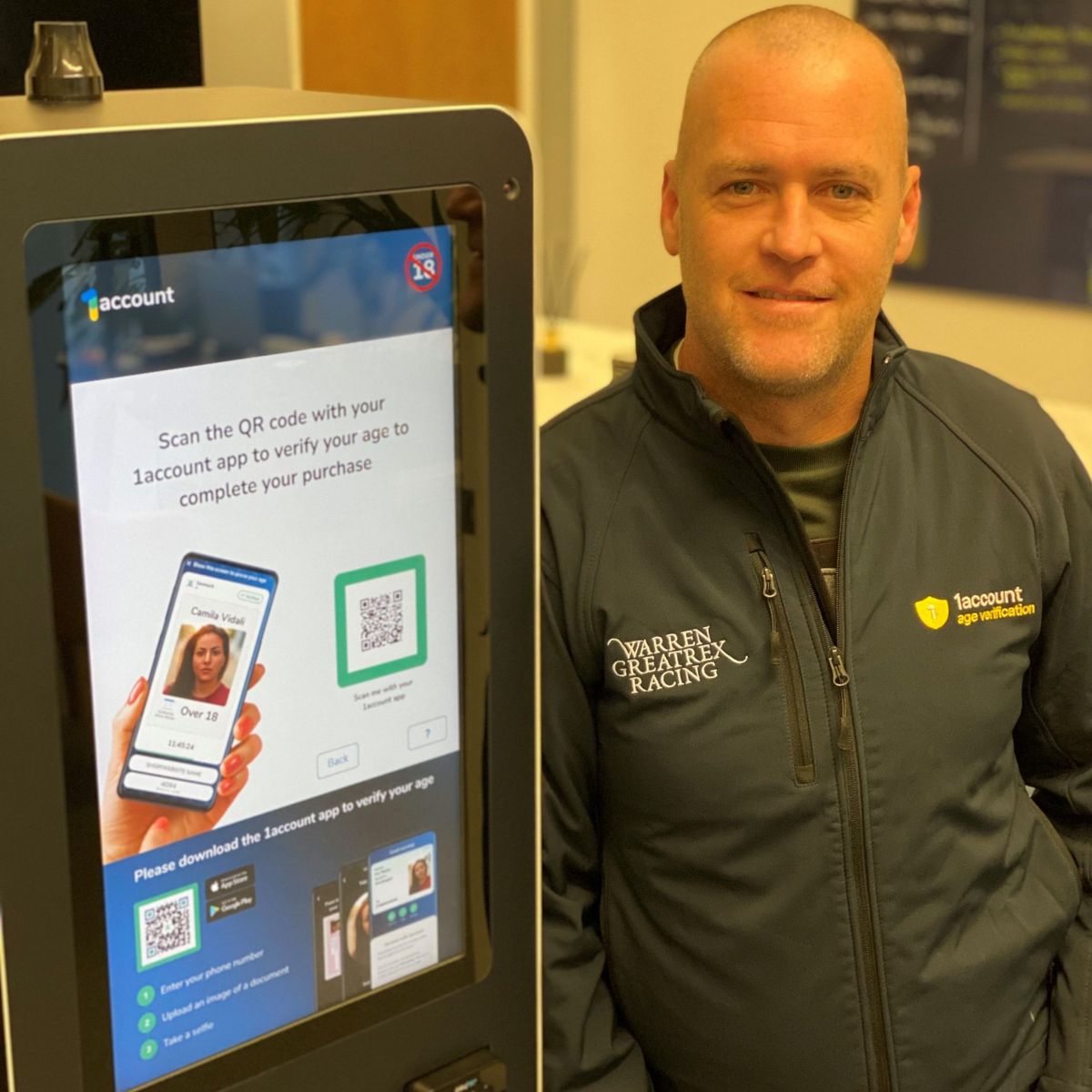 UK's first vaping vending machine uses age verification tech by 1account