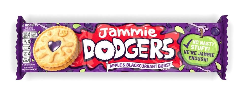 20047 Jammie Dodgers Apple and Blackcurrant 140g 1 1