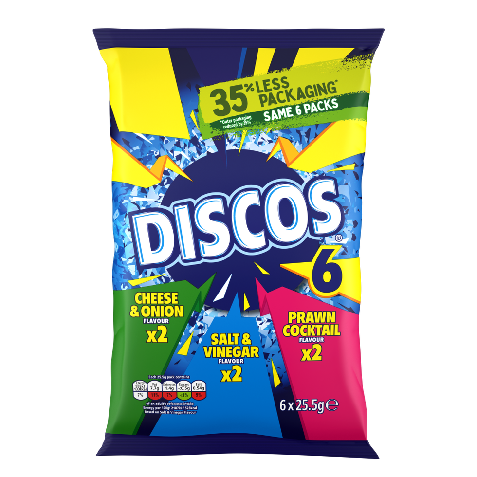 702882 Discos Variety Multipack Crisps 6 Pack 711113 S
