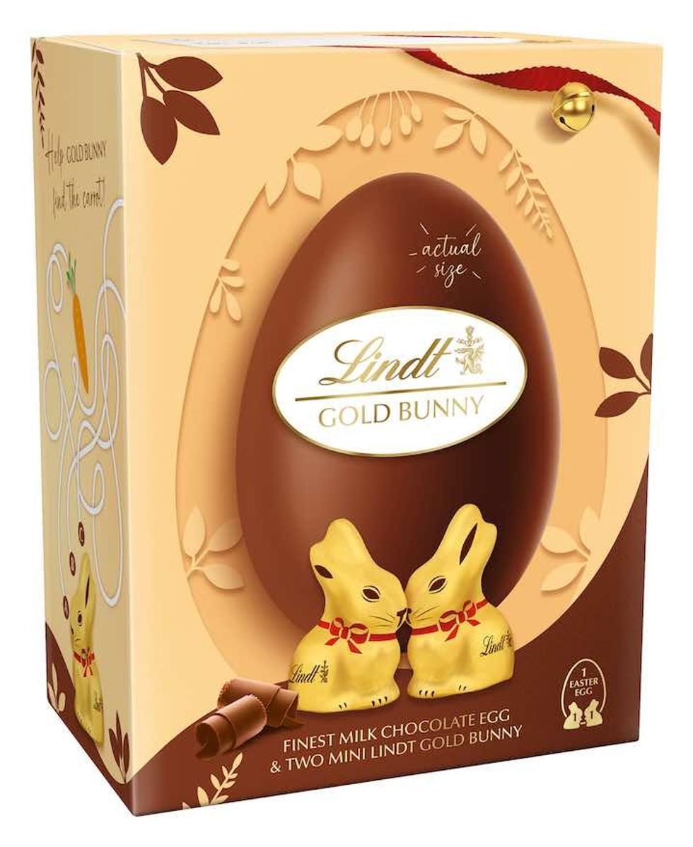 94440 Gold Bunny 115g MILK Shell Egg Vis copy
