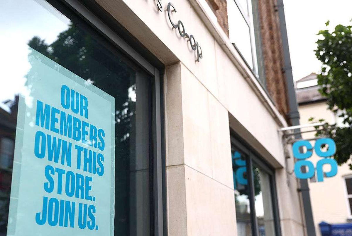 A Co-op store  in London