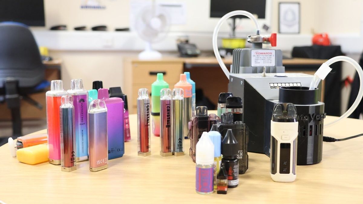 School children unwittingly smoking spice-spiked vapes, study finds