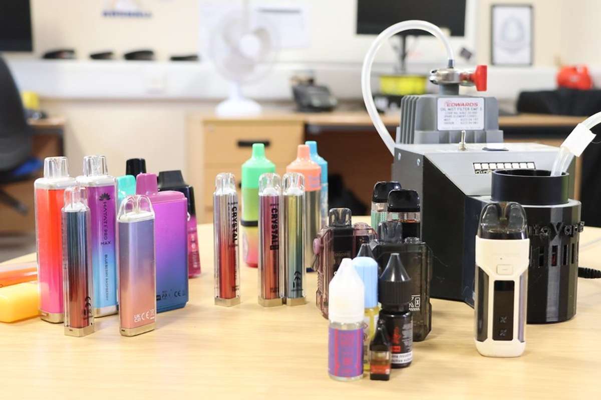 School children unwittingly smoking spice-spiked vapes, study finds