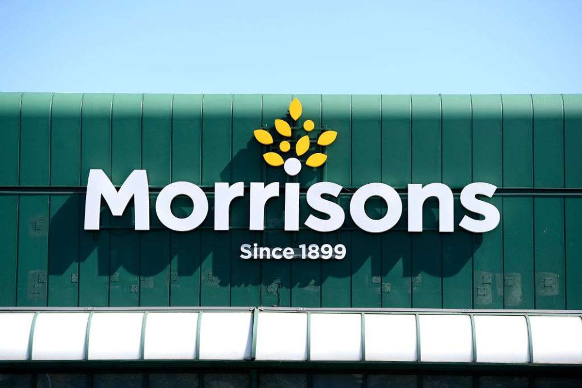 A general view of a Morrisons supermarket in Bradford