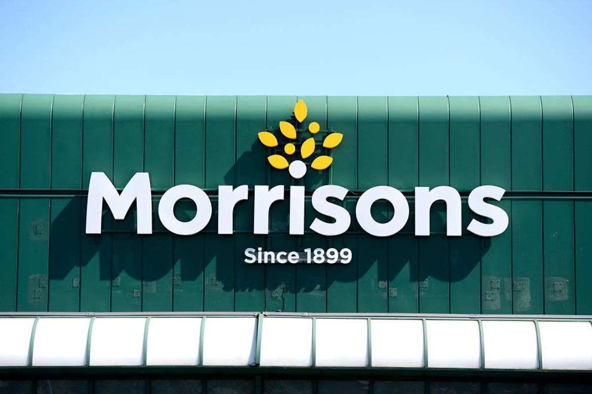 A general view of a Morrisons supermarket in Bradford