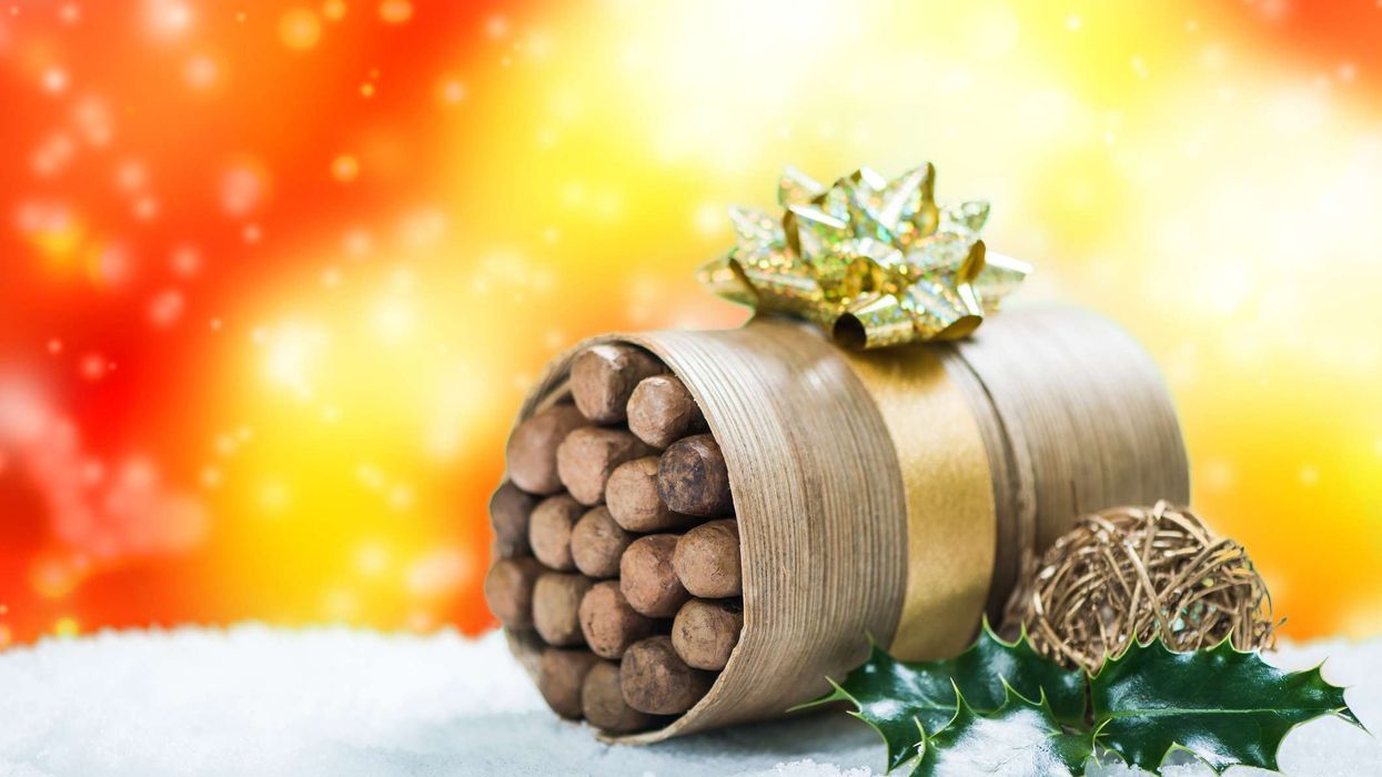 a gift pack of cigars