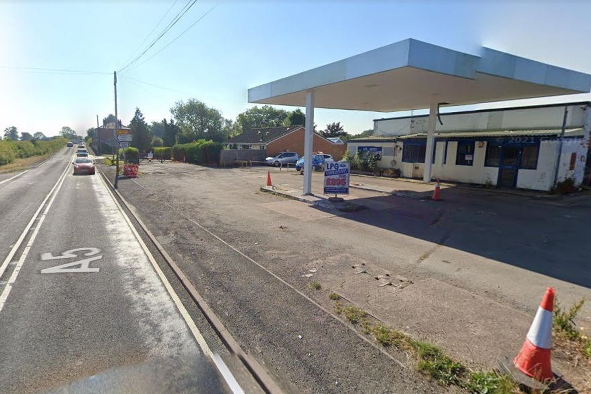 Former petrol station in Staffordshire to be brought back into use