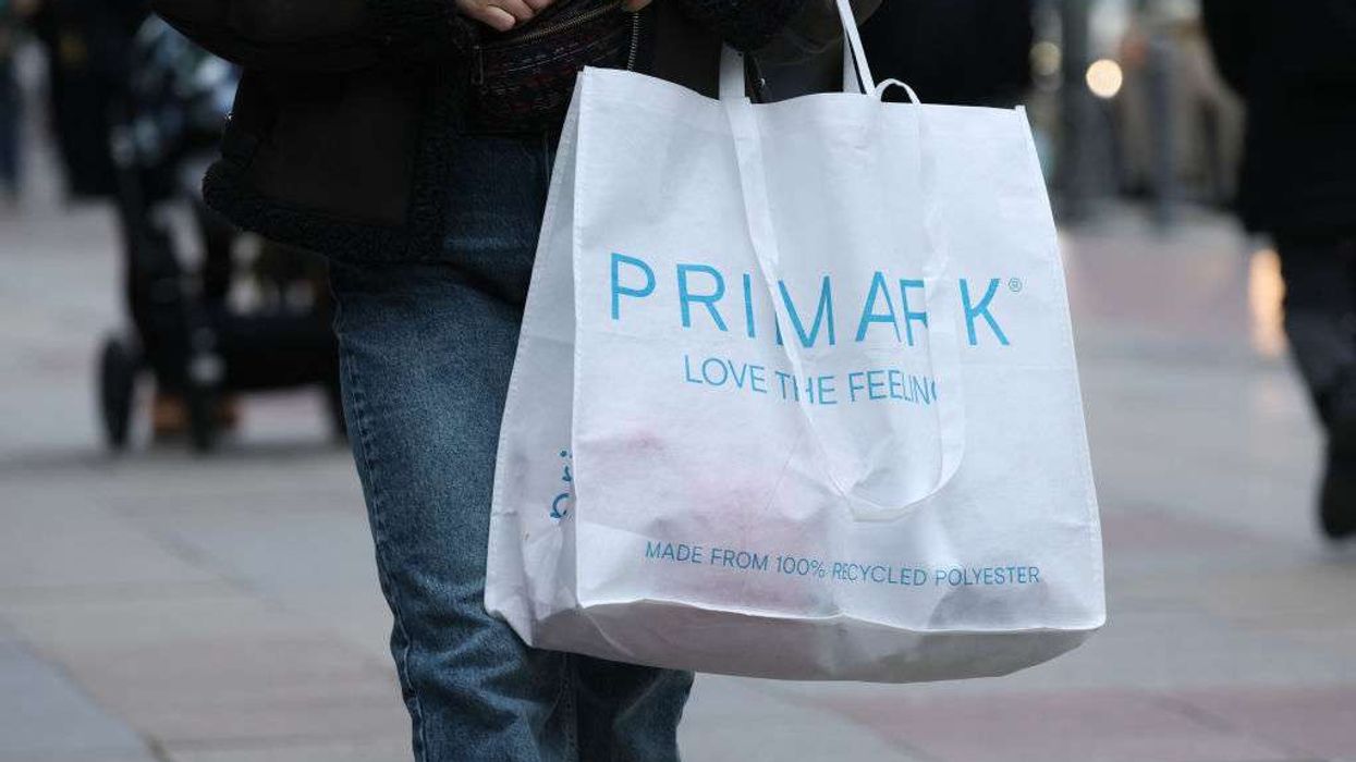 a shopping bag of Primark