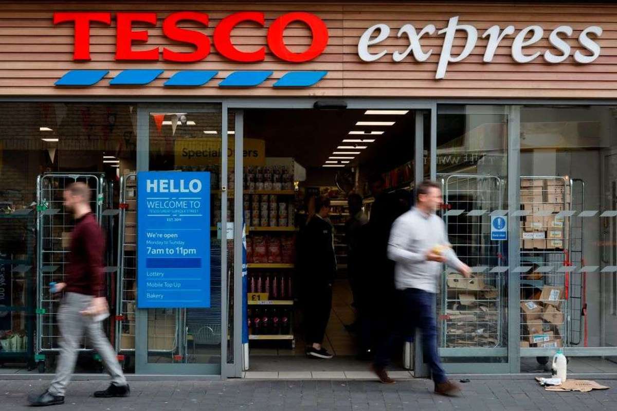 A Tesco Express in central London