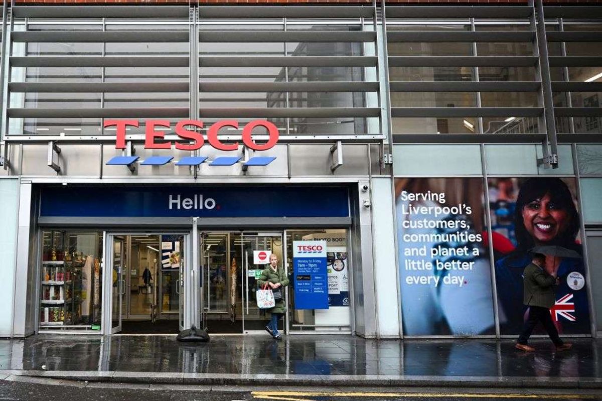 A Tesco supermarket in Liverpool