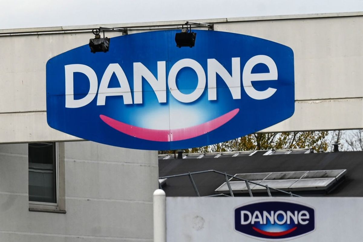 Danone writes down Russia assets, beats on like-for-like sales