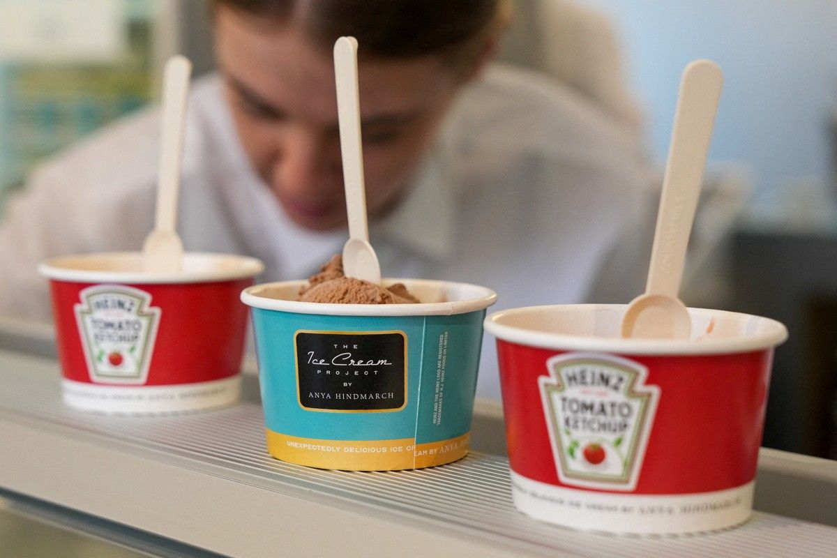 British 'store cupboard classics' get a makeover - as ice cream