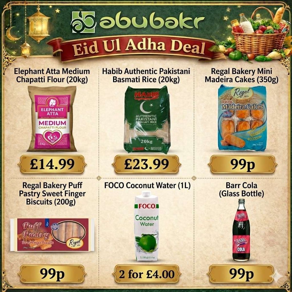 Abu Bakr Eid sale