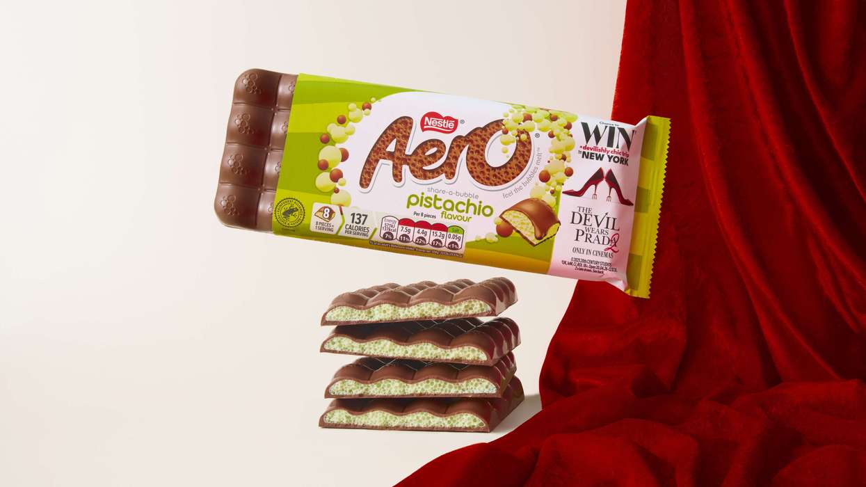 Aero Pistachio flavour bar