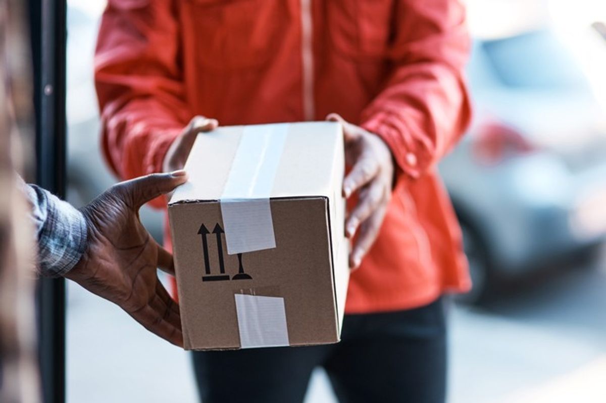 Age-restricted products through rapid delivery services