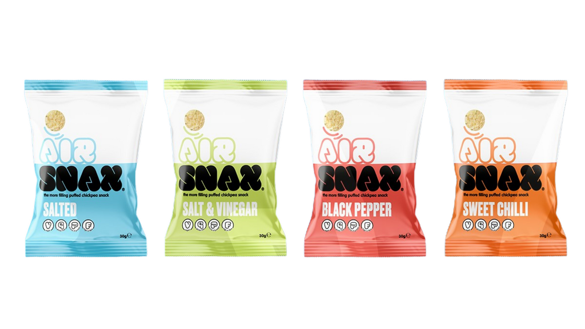 AirSnax with new puffed chickpea range