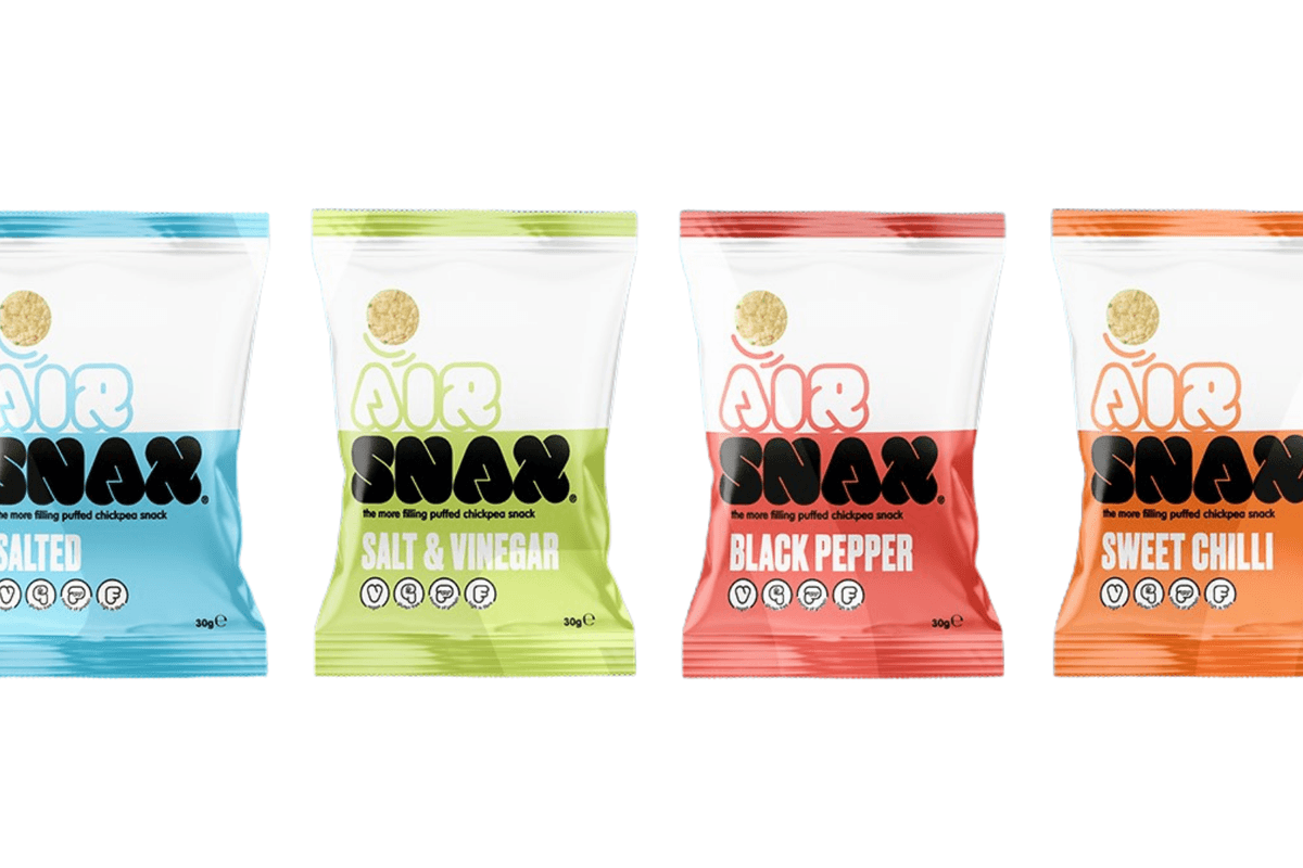 AirSnax with new puffed chickpea range