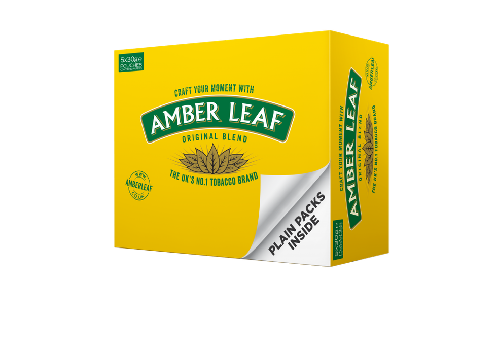 AMBER LEAF g TPD2 POUCH CARTON LF