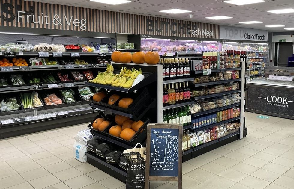 An investment into fresh and chilled in SPAR Market Clavering