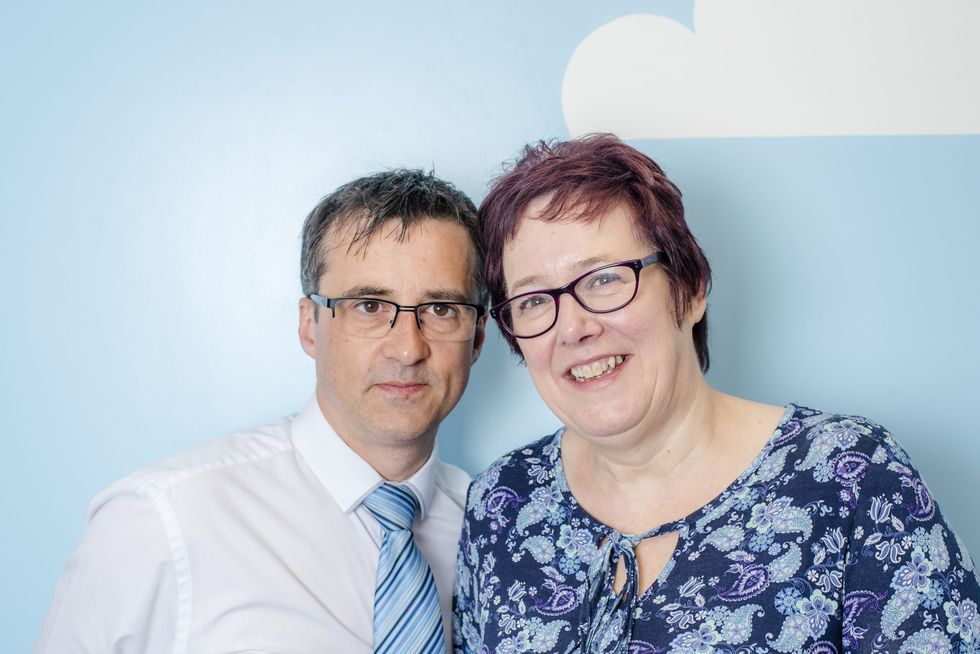 Andrea and Mike Jessop scaled