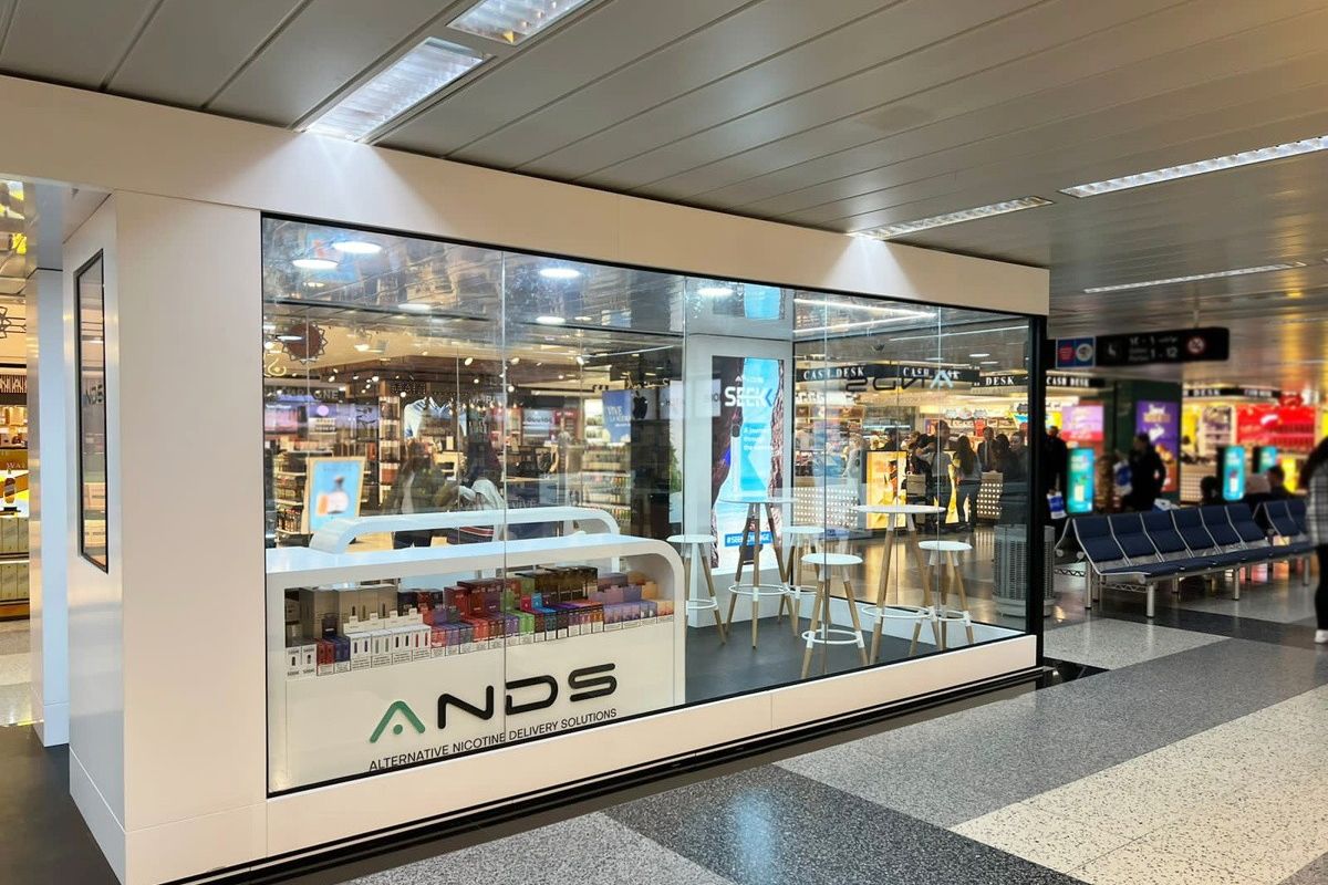 ANDS looks to open vaping rooms in British airports