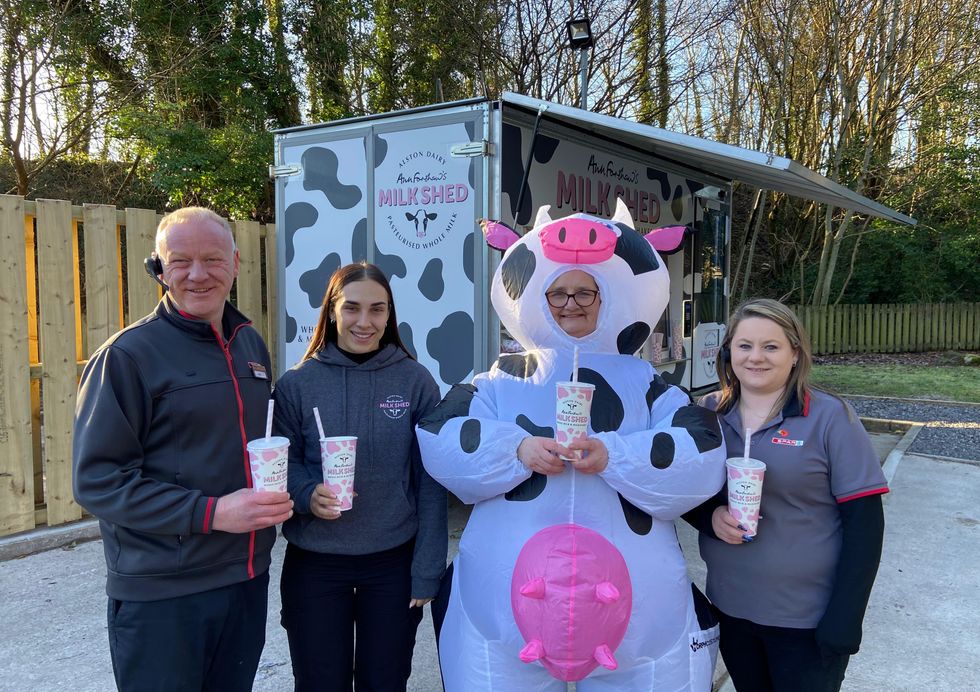 Ann Forshaw\u2019s Milk Shed at SPAR Derwent in Keswick