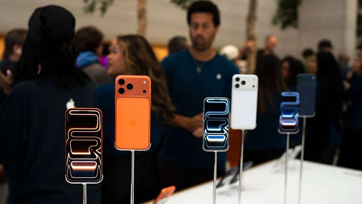 Apple's new iPhone 17 Pro Max on display