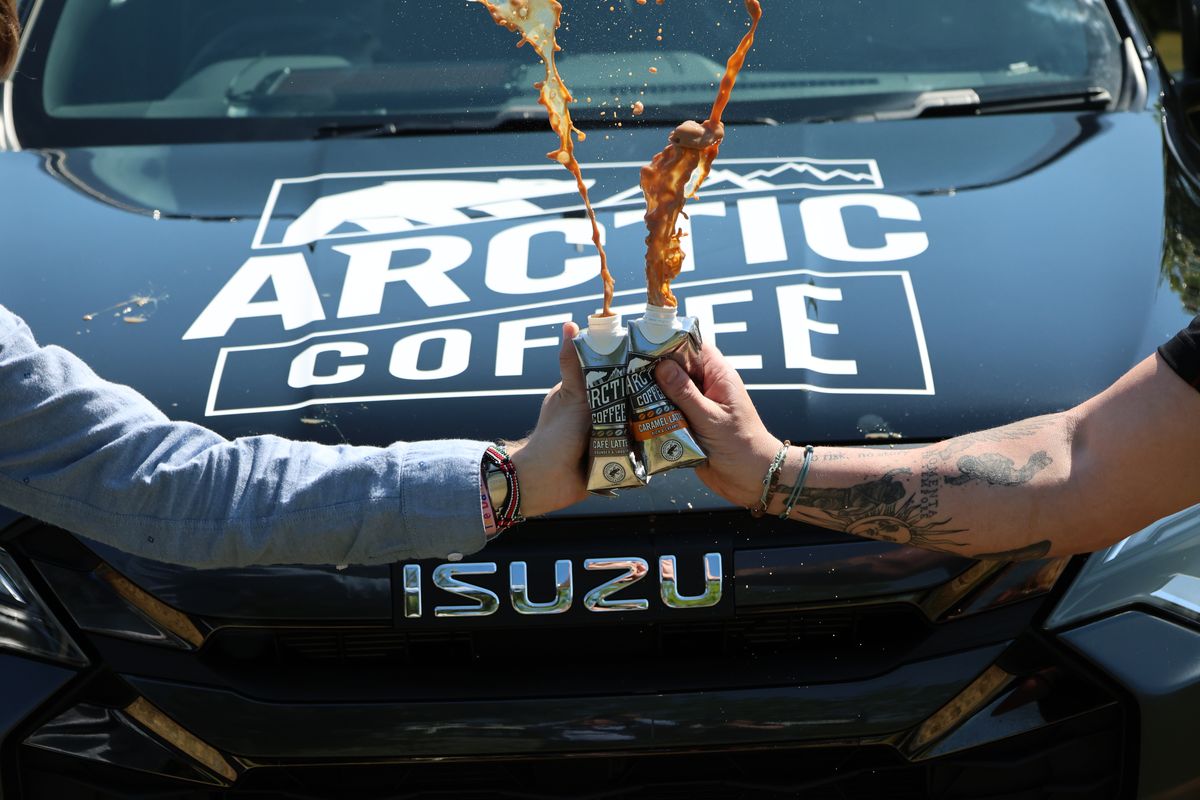 Arctic Coffee and Isuzu team up for iced coffee festival truck campaign summer 2025