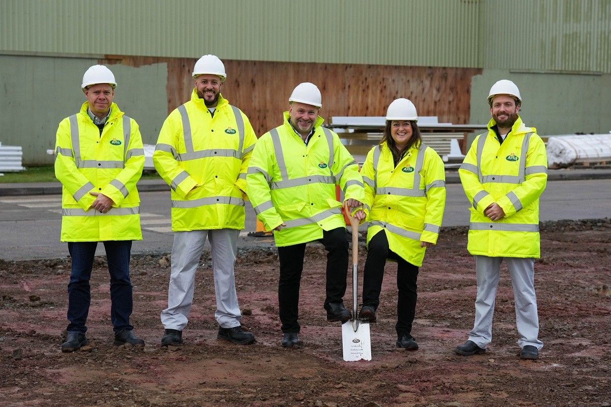 Arla Foods starts construction on Devon mozzarella facility
