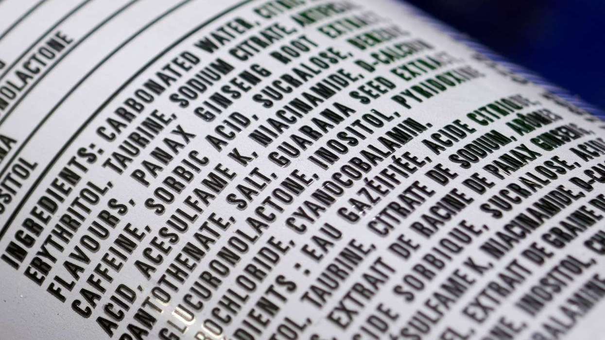 Artificial ingredients