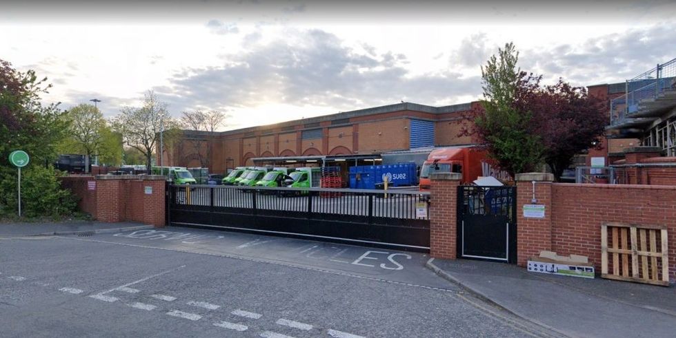 Asda Bedminster deliveries area opposite Dean Crescent Google