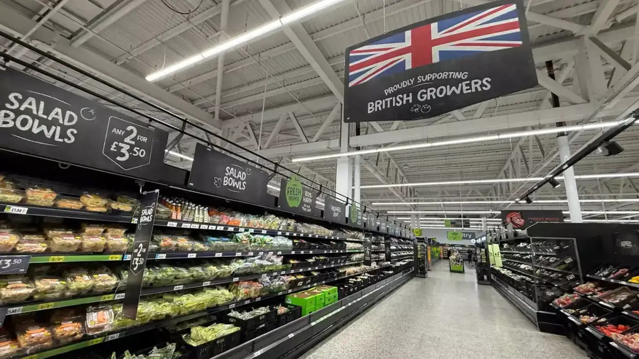 Asda fresh produce aisles
