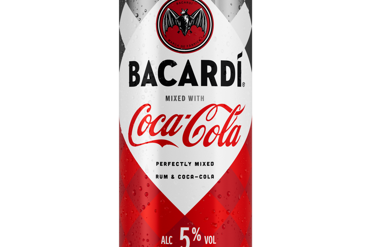 Bacardí & Coca-Cola ready-to-drink 250ml cans launched in the UK.