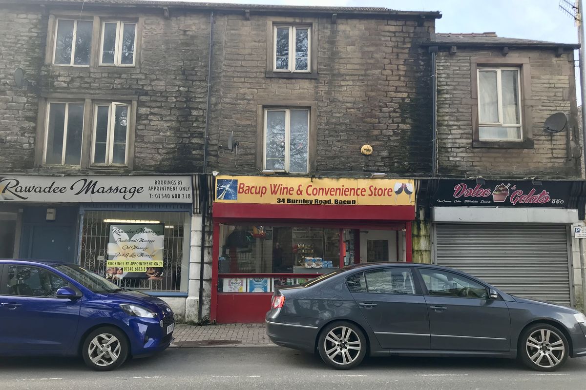 Bacup Wine and Convenience shop, 34 Burnley Road, Bacup.