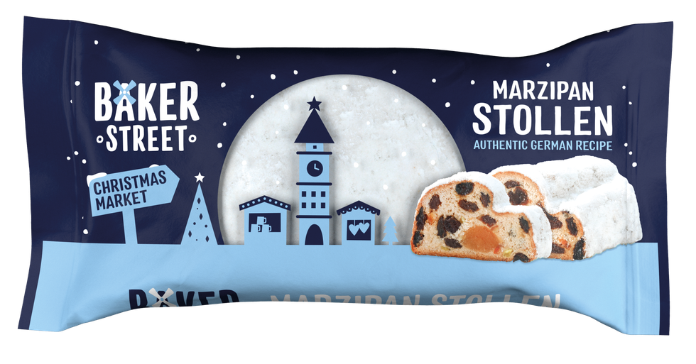Baker Street Marzipan Stollen 500g