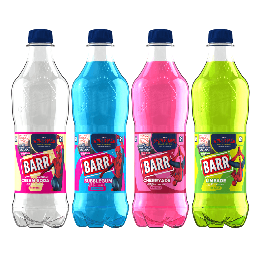 Barr Spider-Man promotional packs