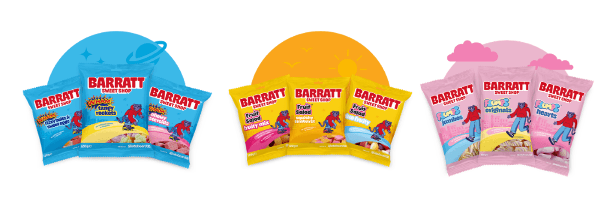 BARRATT Sweet Shop rebrand