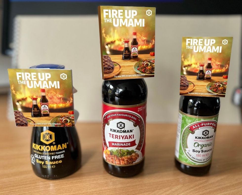 BBQ neck hanger Kikkoman