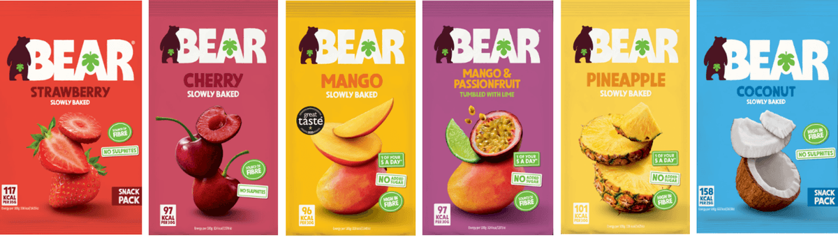 Bear Fruit Snacks new pack