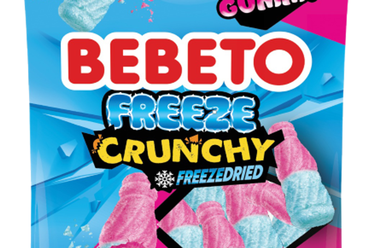 Bebeto Freeze Crunchy sweets with new flavours Bubble Gum and Blue Raspberry in SRP packs