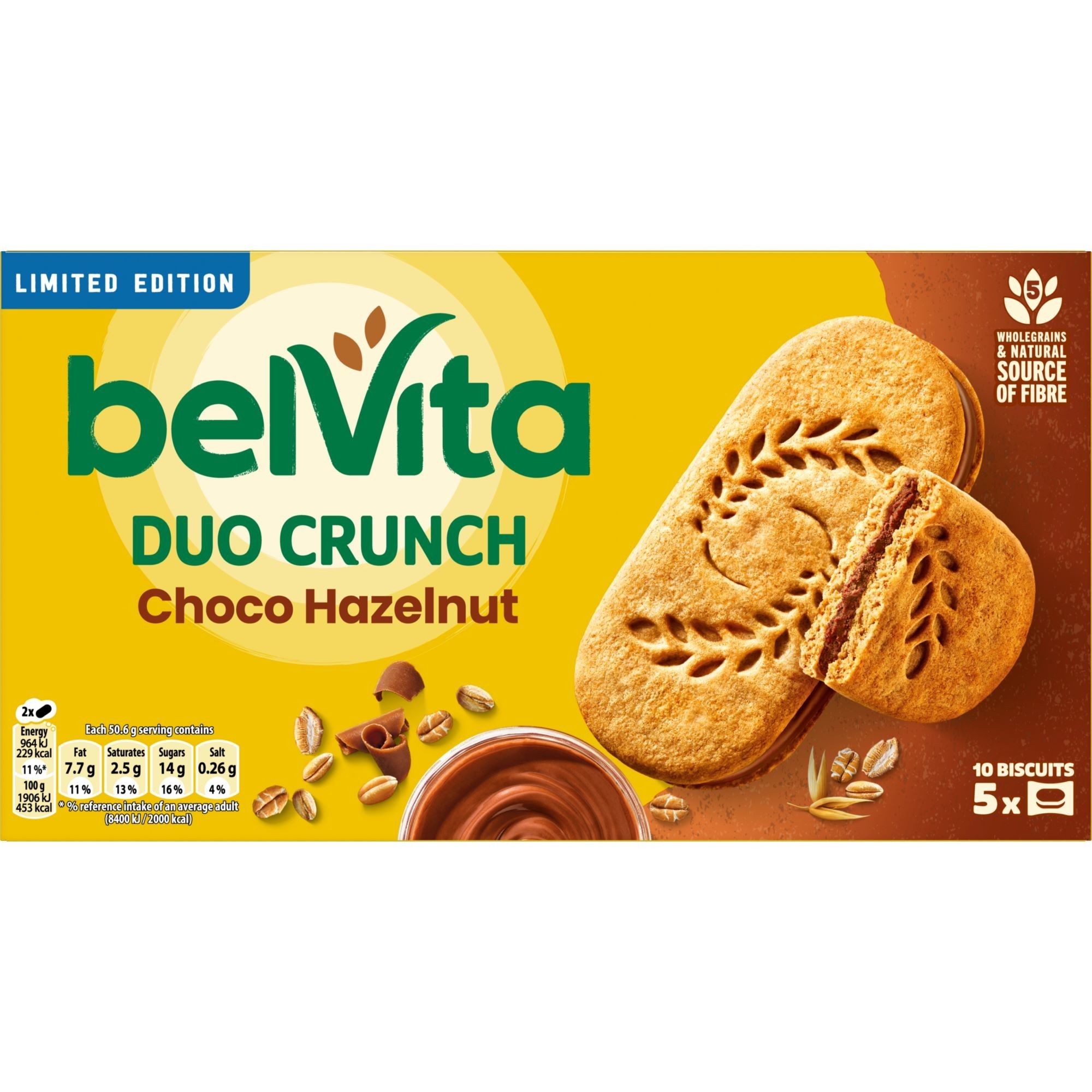 Belvita limited-edition Duo Crunch Choco Hazelnut