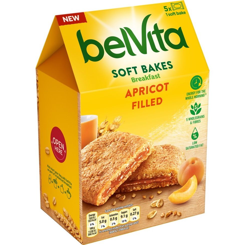 belVita Soft Bakes Apricot HFSS