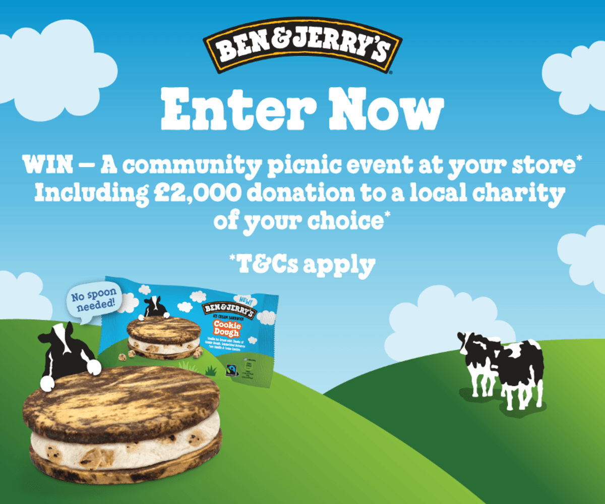 Ben and Jerry's giveaway