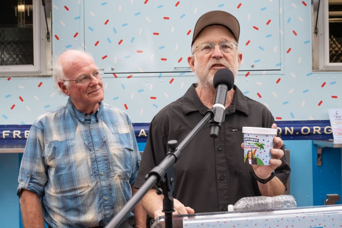 Ben Cohen and Jerry Greenfield
