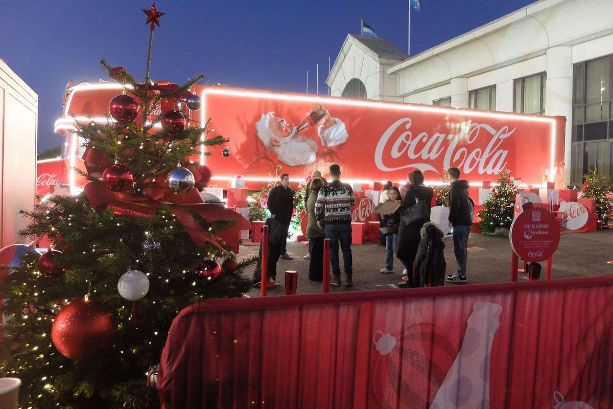 Bestway Coca-Cola Christmas truck event
