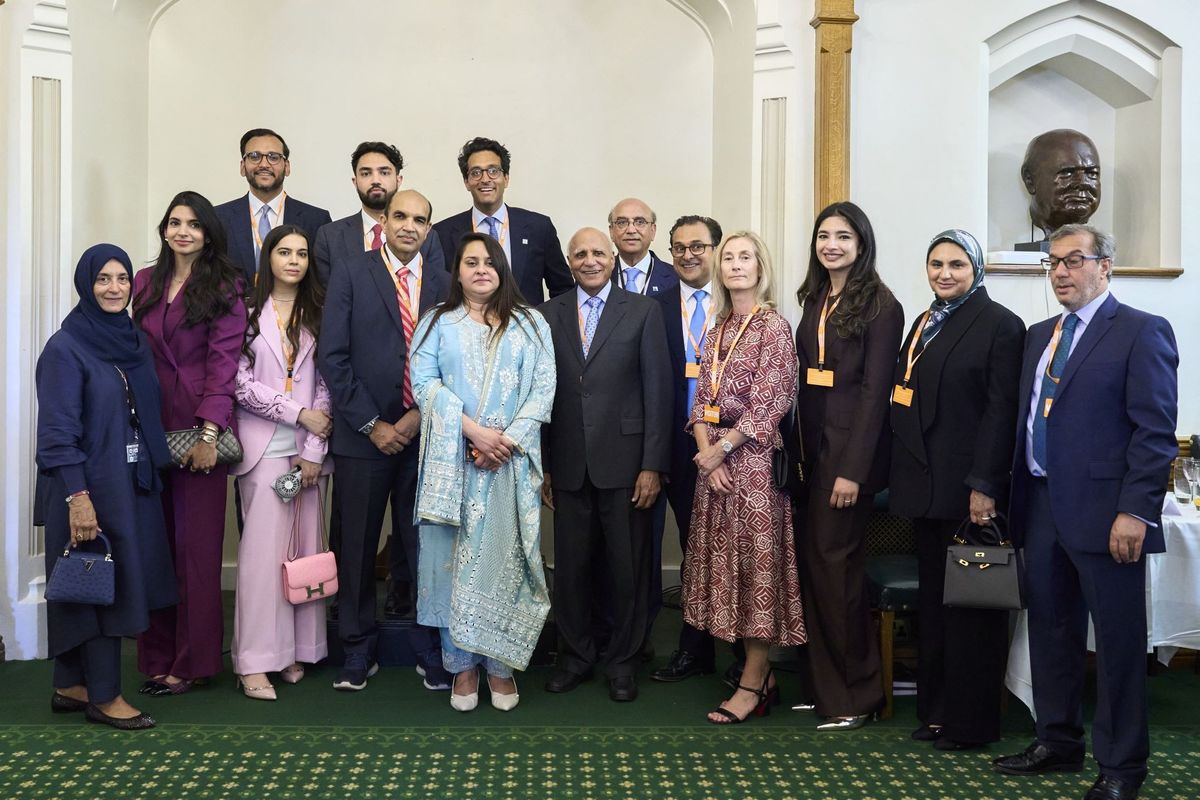 Bestway founder's birthday celebrated in historic Churchill Room