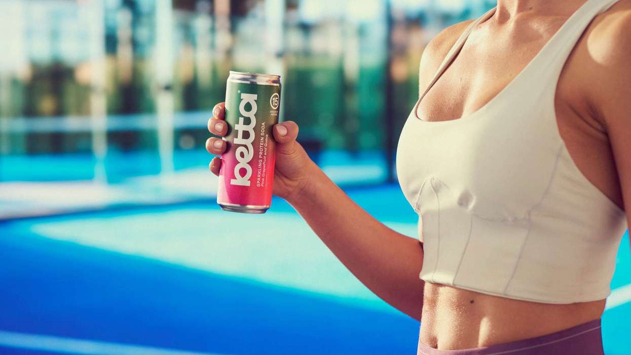 Betta protein soda RTD lightly sparkling launch